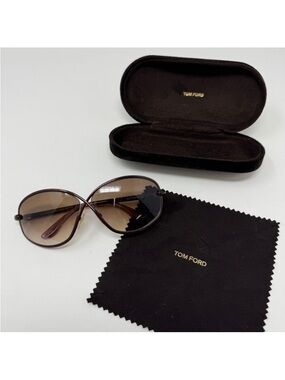 Tom Ford Women's Brown Brigitte Sunglasses TF160